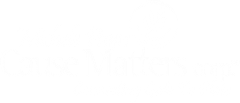 Cause Matters Logo White