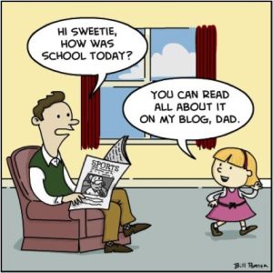 Generation Y, Social Media, Blog, Cartoon