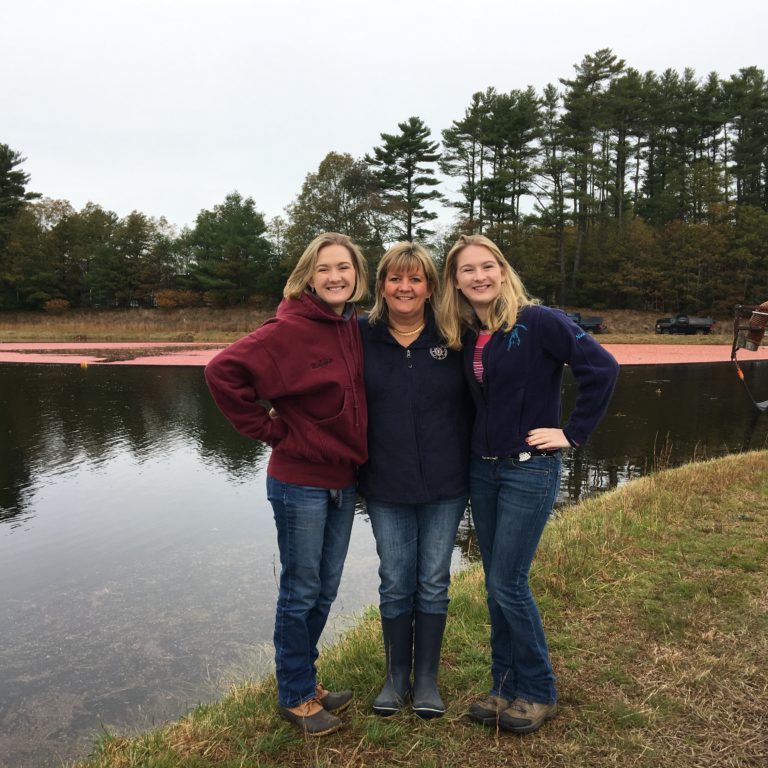 Cranberry farm family