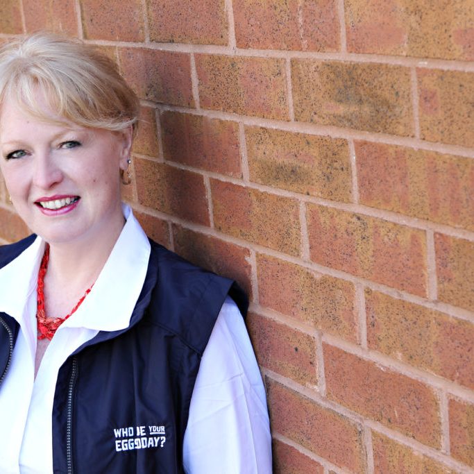 Egg Farmer Diane McComb