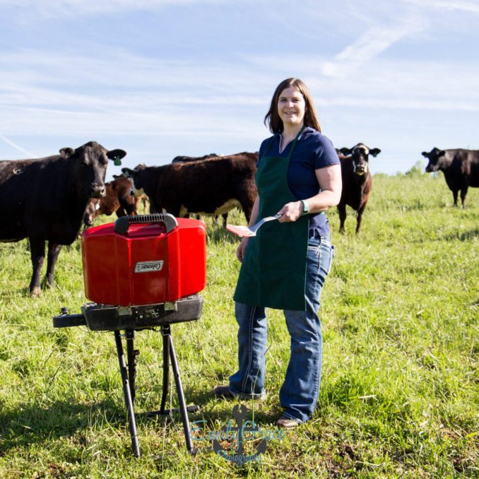 Meat scientist Jennie Hodgen