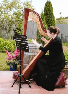 Harpist Callie Greene