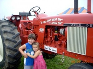 farm kids tractor